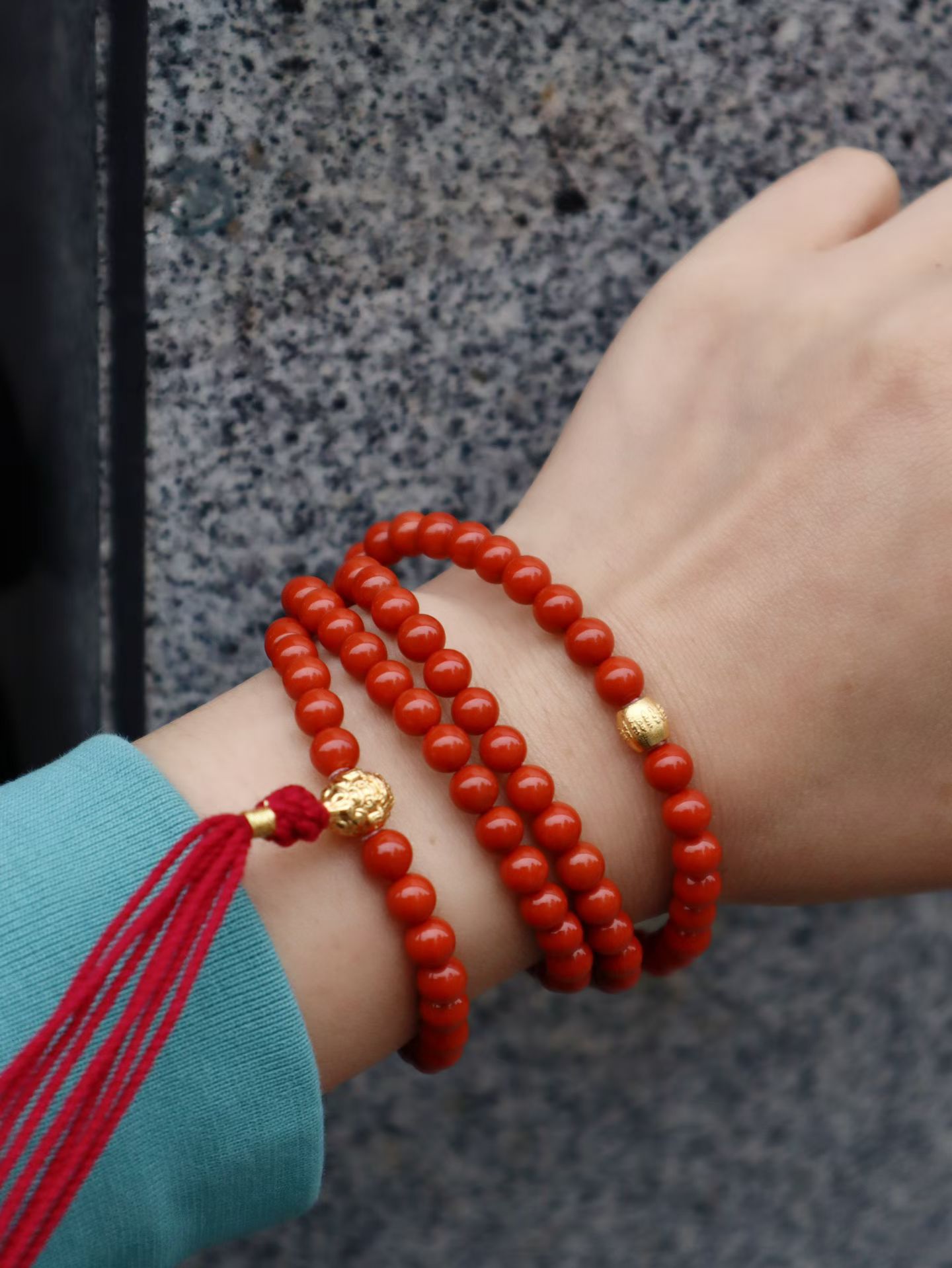 精品南红108佛珠